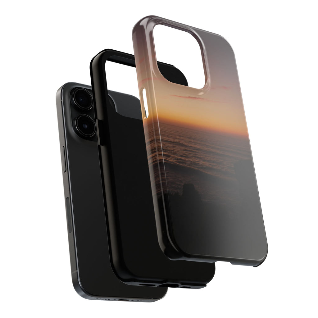 Glowing Cliffs Tough Phone Case