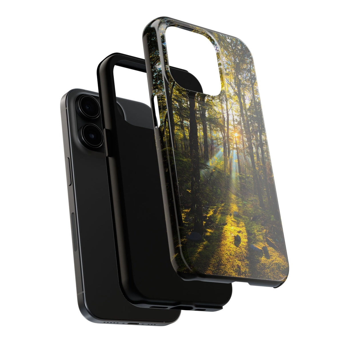 Beaming Forest Tough Phone Case