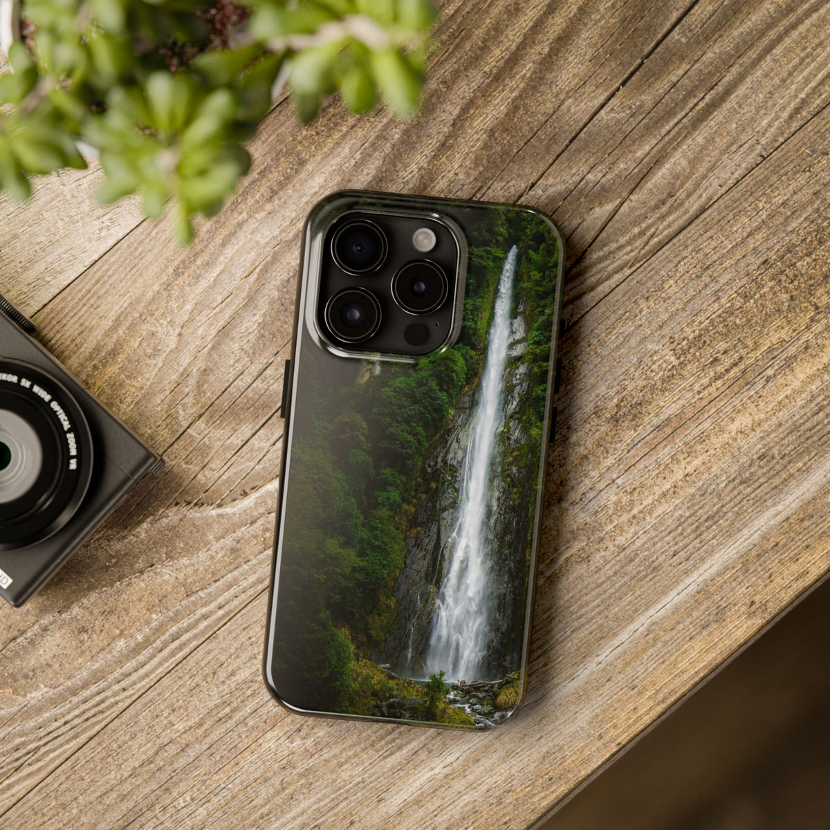 Waterfall Oasis Tough Phone Case