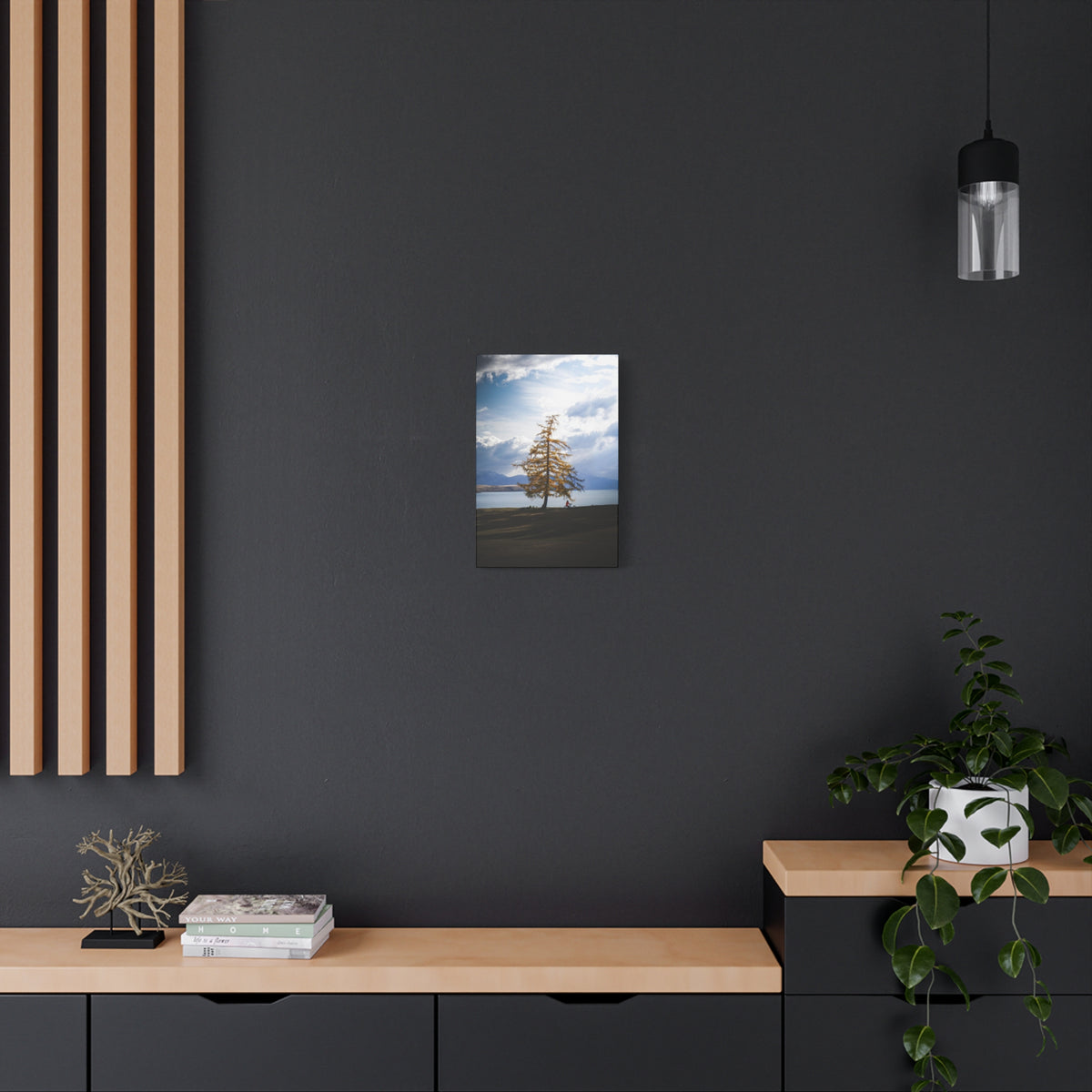 The Lonely Tree | Matte Canvas Wall Art