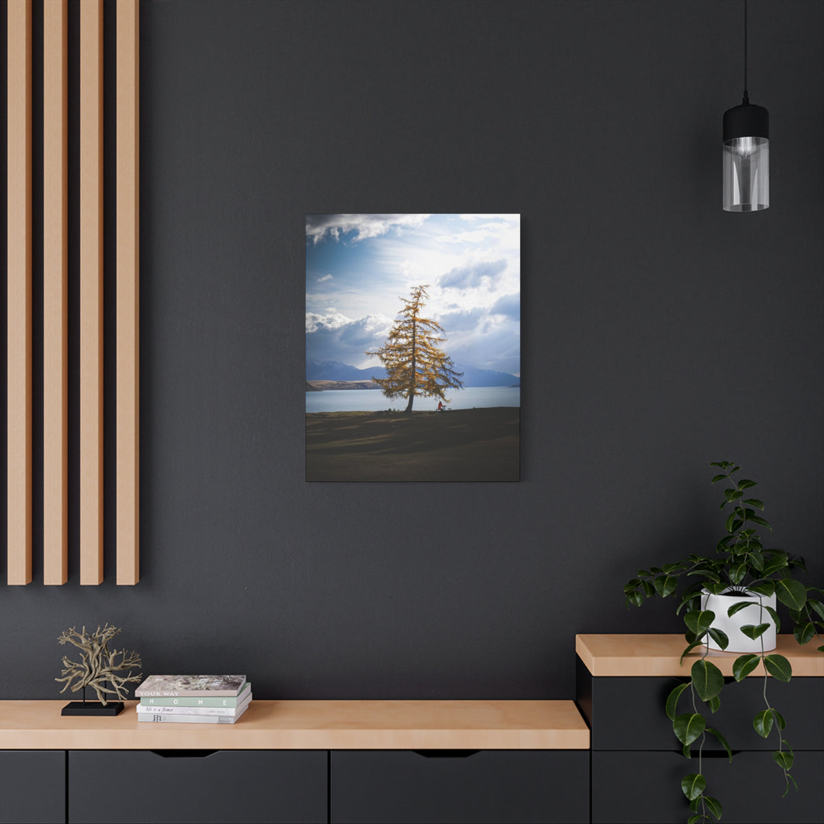 The Lonely Tree | Matte Canvas Wall Art