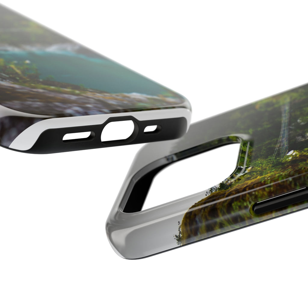 Floral Swing Bridge Tough Phone Case