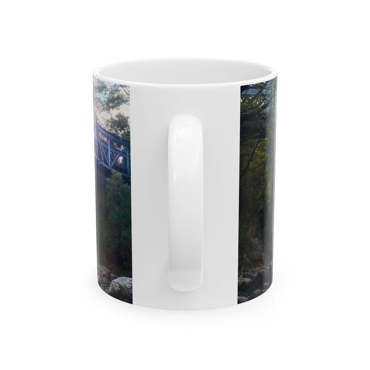 Ceramic Mug, Riverway Bridge (11oz, 15oz)