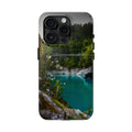 Floral Swing Bridge Tough Phone Case