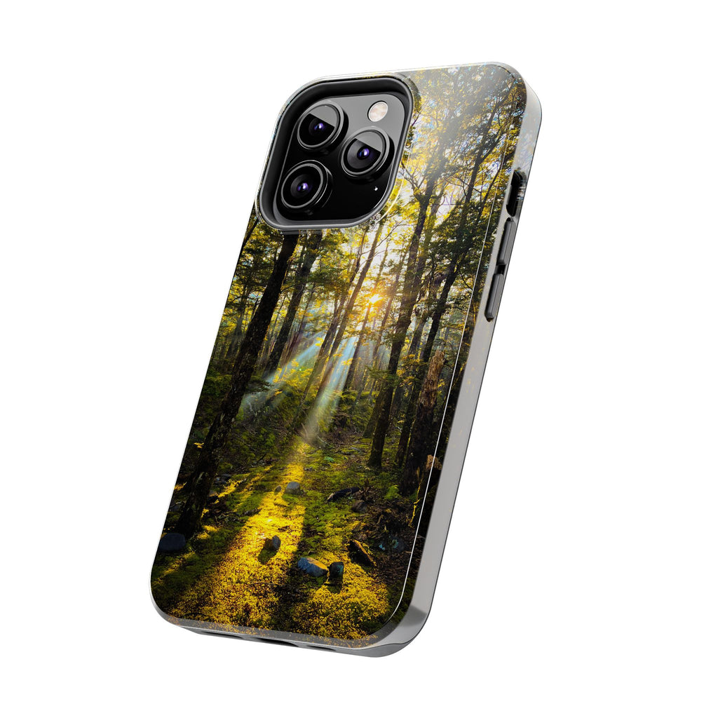 Beaming Forest Tough Phone Case