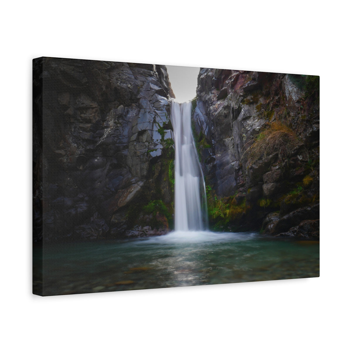 Cavern Falls | Matte Canvas Wall Art