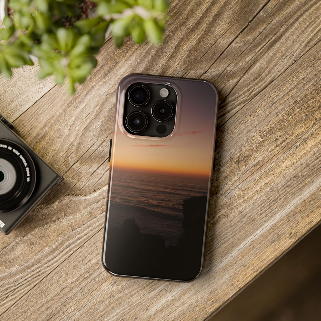 Glowing Cliffs Tough Phone Case