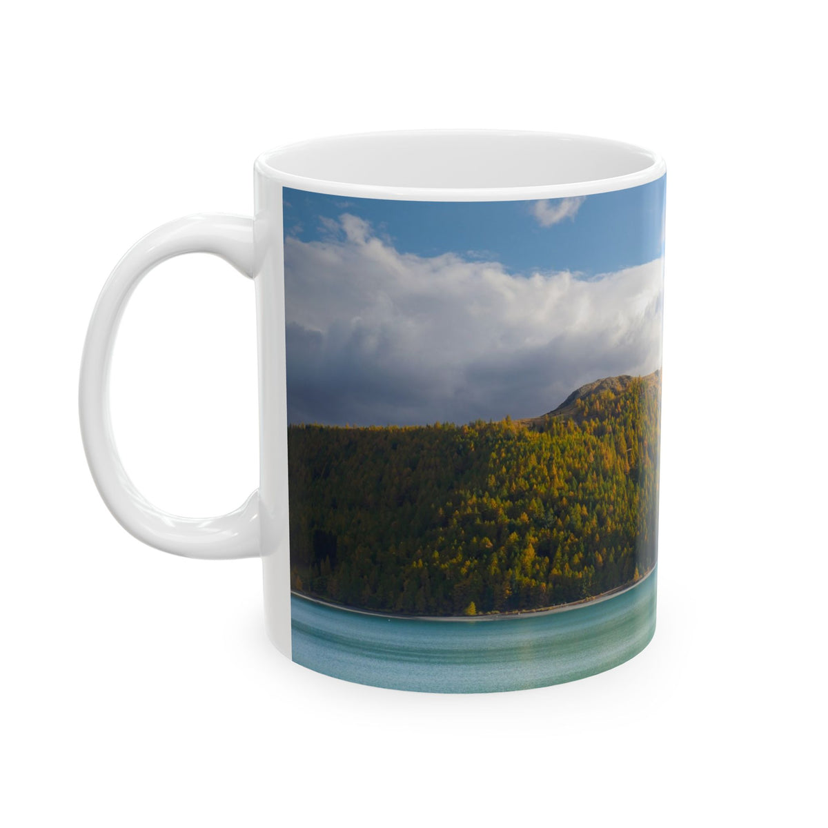 Ceramic Mug, Autumn Hills (11oz, 15oz)