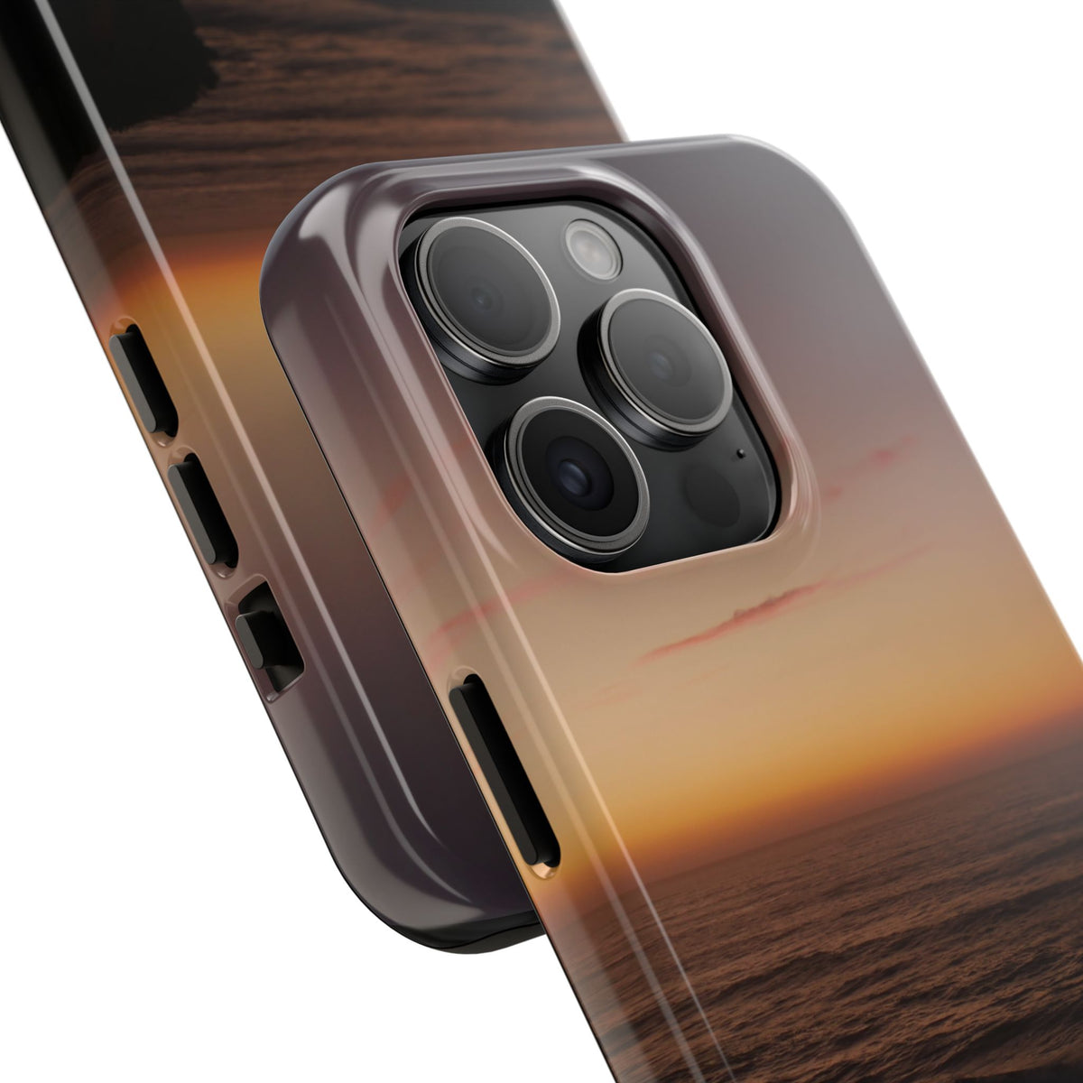Glowing Cliffs Tough Phone Case
