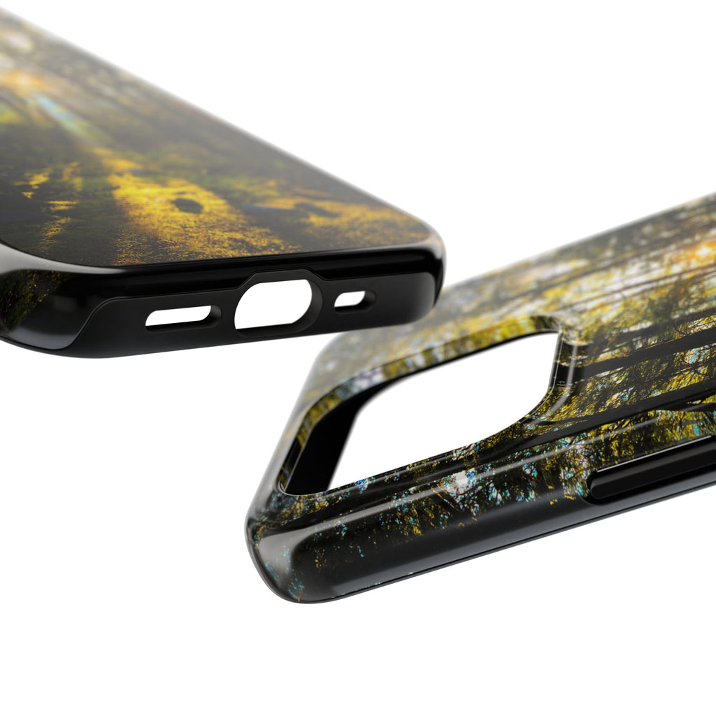 Beaming Forest Tough Phone Case