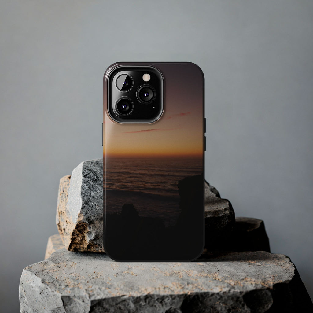 Glowing Cliffs Tough Phone Case