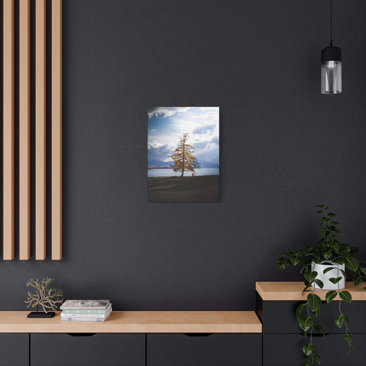 The Lonely Tree | Matte Canvas Wall Art