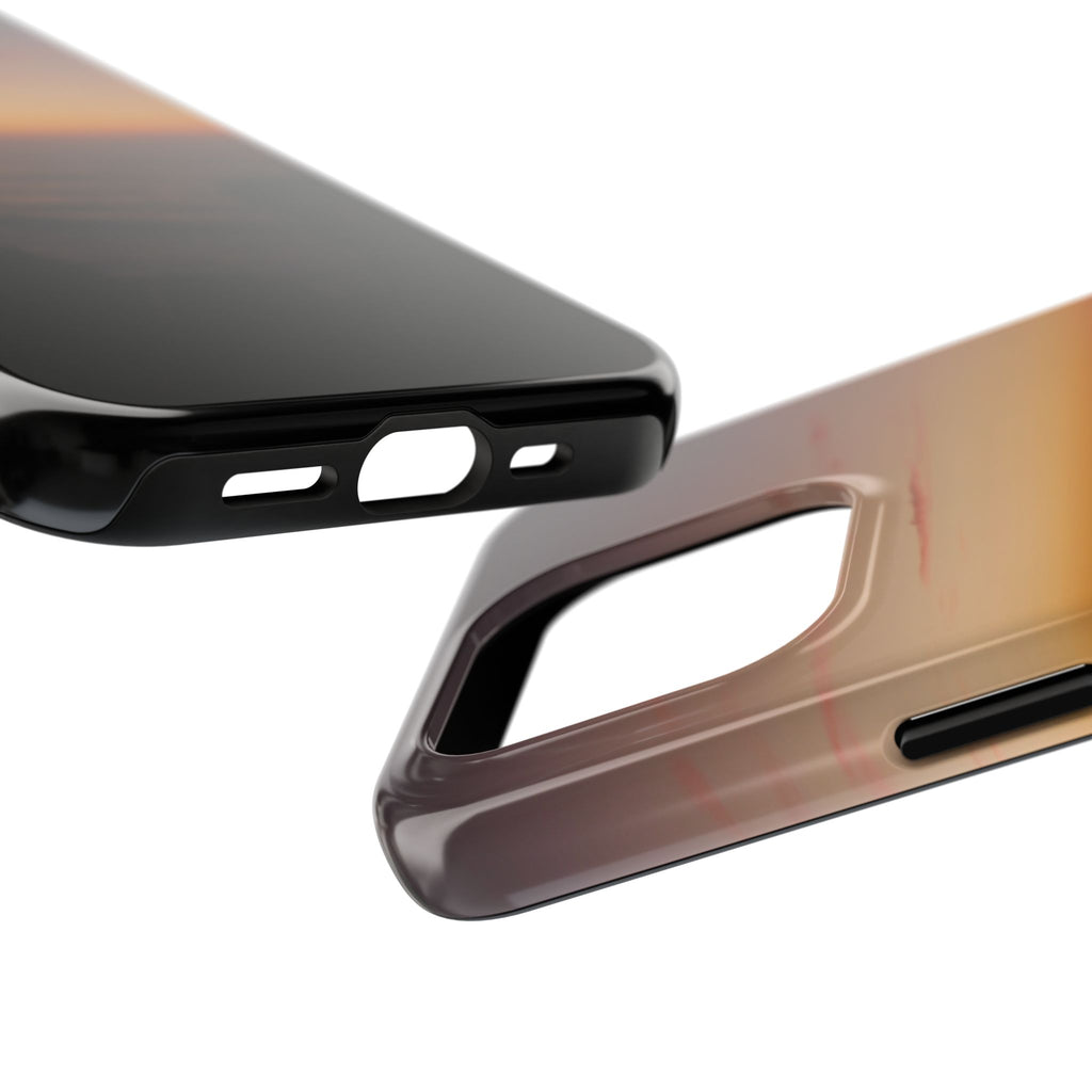 Glowing Cliffs Tough Phone Case