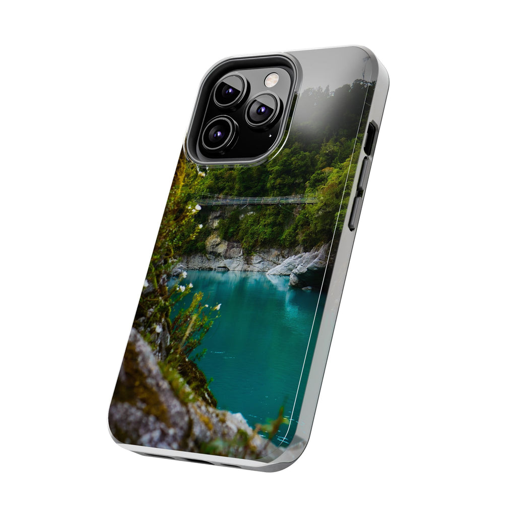 Floral Swing Bridge Tough Phone Case