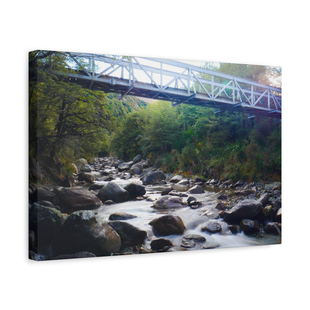 Riverway Bridge | Matte Canvas Wall Art